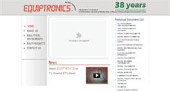 Desktop Screenshot of equiptronics.com